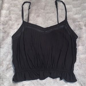 Black spaghetti strap shirt
